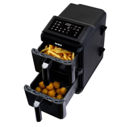 Fritéza horkovzdušná Tesla AirCook DualZone Q680 XXL černá