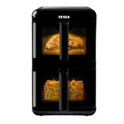 Fritéza horkovzdušná Tesla AirCook DualZone Q680 XXL černá