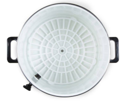 Zavařovací hrnec Domo DO42324PC bílý