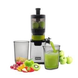 Odšťavňovač Tesla SlowJuicer SJ770 XXL Deluxe černý/stříbrný