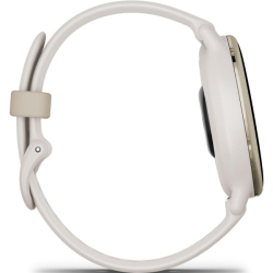 Garmin vívoactive 5 - Cream Gold / Ivory Silicone Band