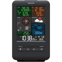 Meteorologická stanice Sencor SWS 9300 černá
