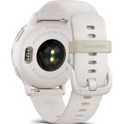 Garmin vívoactive 5 - Cream Gold / Ivory Silicone Band