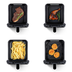Fritéza horkovzdušná Tesla AirCook DualZone Q680 XXL černá