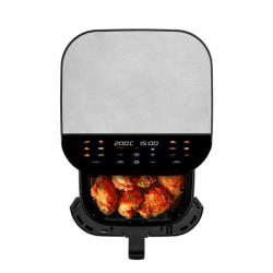 Fritéza horkovzdušná Tesla AirCook Q70 XXL WiFi Pro černá/nerez