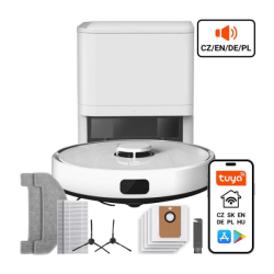Robotický vysavač Tesla RoboStar iQ700 Plus bílý