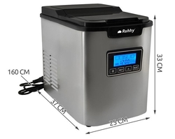 Ruhhy 5536 Výrobník ledu 12 kg/24 h
