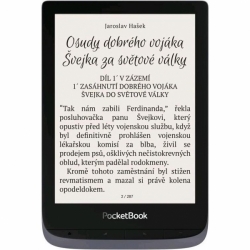 Pocketbook e-book reader 632 HD 3 Metallic Grey