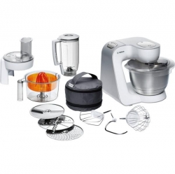 Kuchyňský robot Bosch MUM54230 stříbrný/bílý