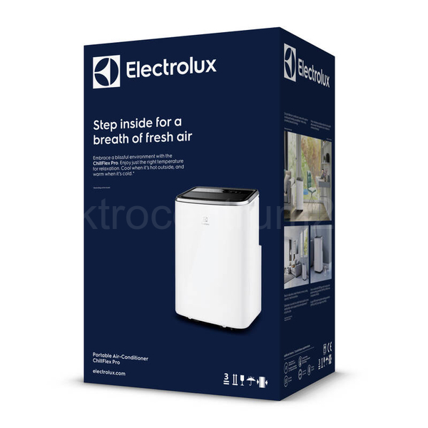 Mobilní klimatizace Electrolux EXP26U338CW šedá/bílá